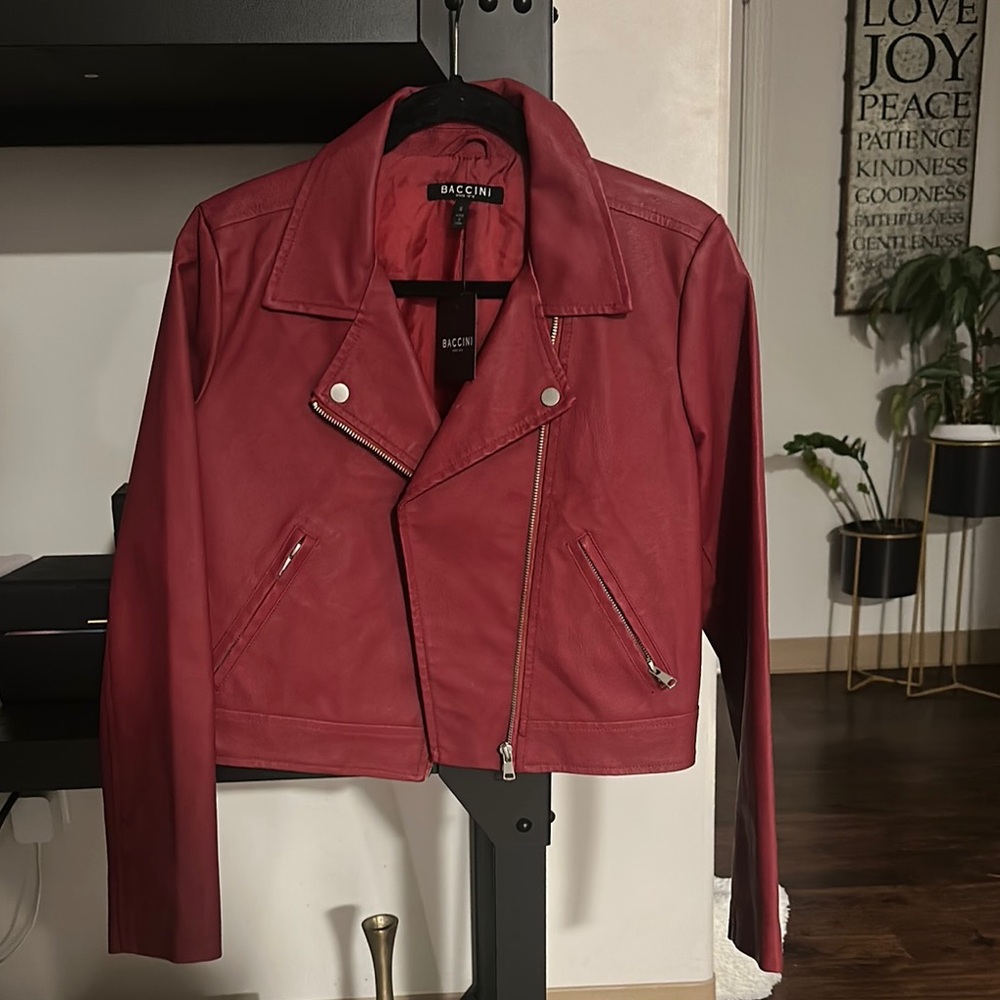 Bran NEW Baccini Women's Red Jacket